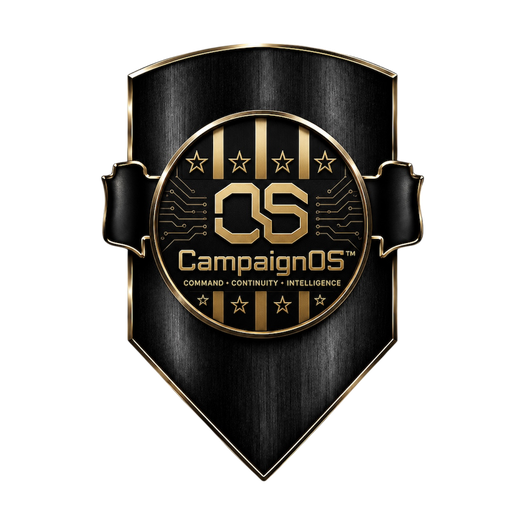 CampaignOS shield